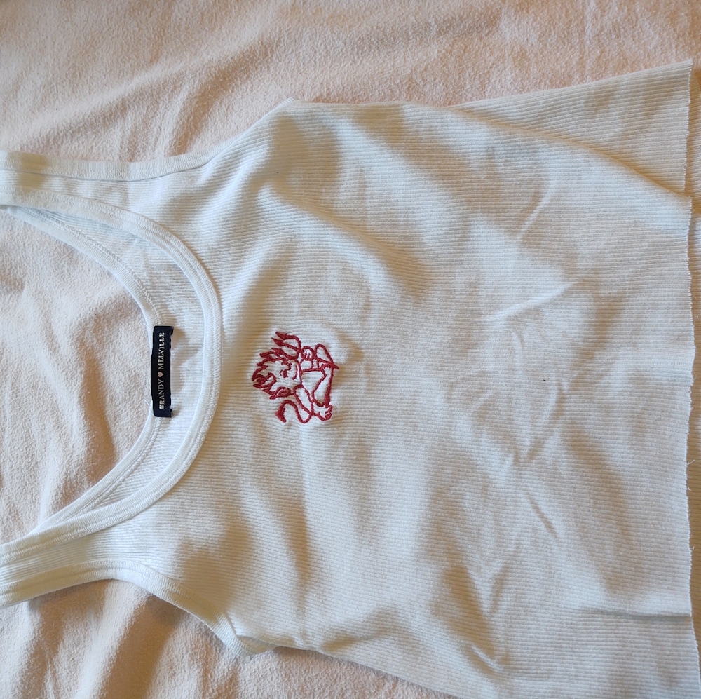 Brandy Melville baby devil tank